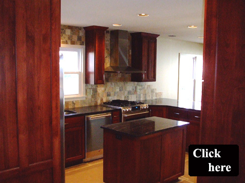 Shaker Island Cabinet - Kitchen